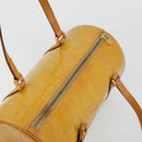 LOUIS VUITTON Monogram Vernis Bedford Hand Bag Beige M91006 LV Auth 176970-6