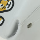 LOUIS VUITTON LV MADE NIGO Trolley Tote Bag Leather White M59366 Auth 176973SM-10