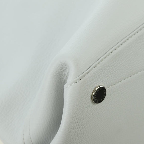 LOUIS VUITTON LV MADE NIGO Trolley Tote Bag Leather White M59366 Auth 176973SM