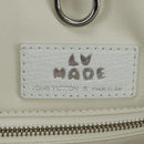 LOUIS VUITTON LV MADE NIGO Trolley Tote Bag Leather White M59366 Auth 176973SM-25