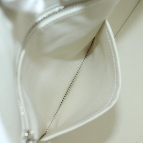 LOUIS VUITTON LV MADE NIGO Trolley Tote Bag Leather White M59366 Auth 176973SM