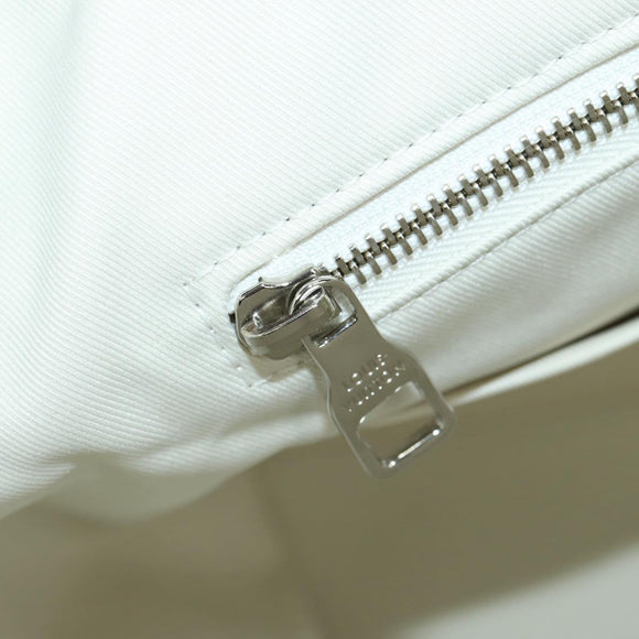 LOUIS VUITTON LV MADE NIGO Trolley Tote Bag Leather White M59366 Auth 176973SM