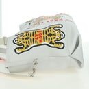 LOUIS VUITTON LV MADE NIGO Trolley Tote Bag Leather White M59366 Auth 176973SM-3