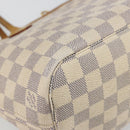 LOUIS VUITTON Damier Azur Neverfull PM Tote Bag N41362 LV Auth 176975-16