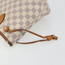 LOUIS VUITTON Damier Azur Neverfull PM Tote Bag N41362 LV Auth 176975-19