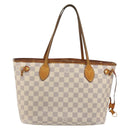 LOUIS VUITTON Damier Azur Neverfull PM Tote Bag N41362 LV Auth 176975-2