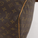 LOUIS VUITTON Monogram Keepall 55 Boston Bag M41424 LV Auth 176988-14