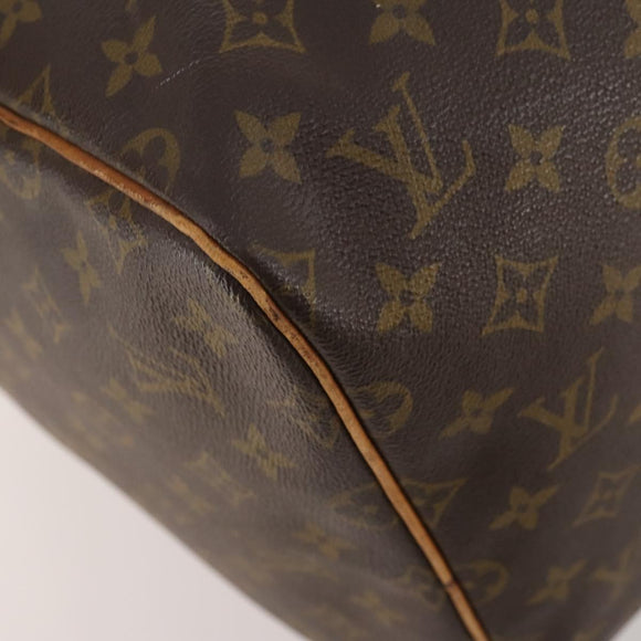 LOUIS VUITTON Monogram Keepall 55 Boston Bag M41424 LV Auth 176988