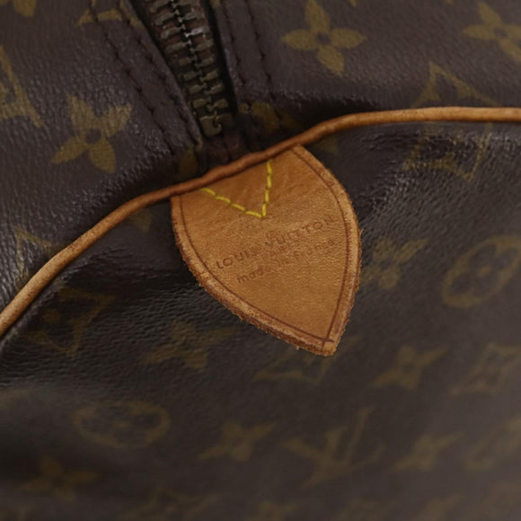 LOUIS VUITTON Monogram Keepall 55 Boston Bag M41424 LV Auth 176988
