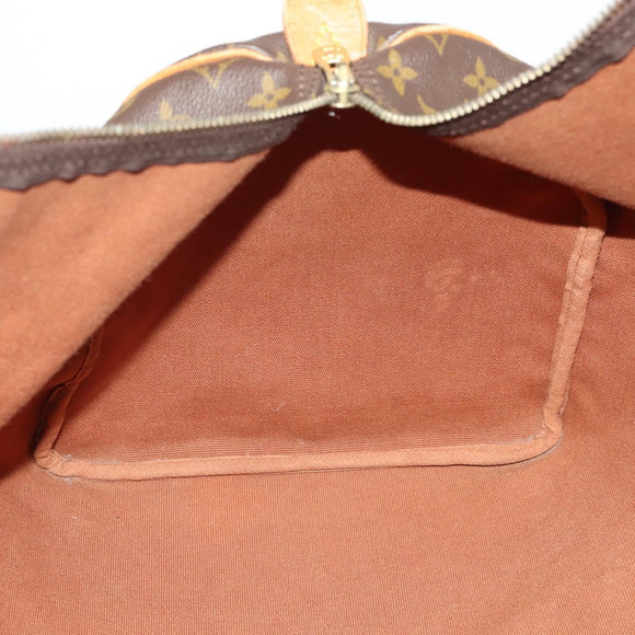 LOUIS VUITTON Monogram Keepall 55 Boston Bag M41424 LV Auth 176988