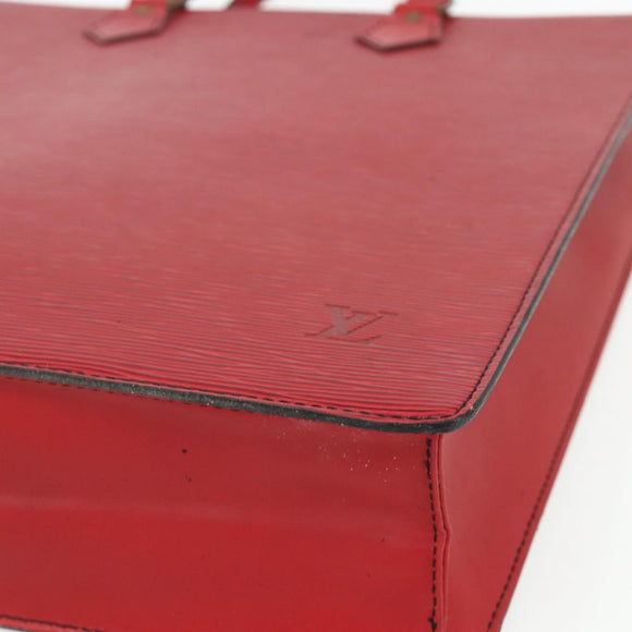 LOUIS VUITTON Epi Sac Plat Hand Bag Red M5274E LV Auth 176989