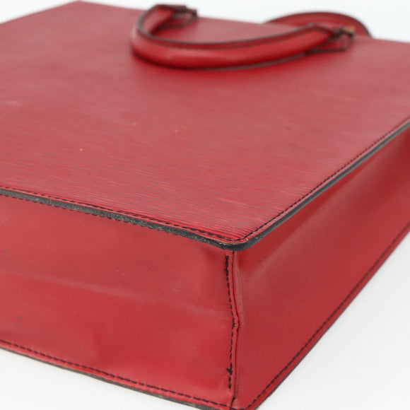 LOUIS VUITTON Epi Sac Plat Hand Bag Red M5274E LV Auth 176989
