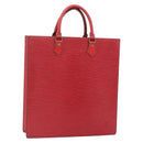 LOUIS VUITTON Epi Sac Plat Hand Bag Red M5274E LV Auth 176989-1