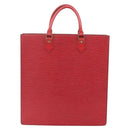 LOUIS VUITTON Epi Sac Plat Hand Bag Red M5274E LV Auth 176989-2