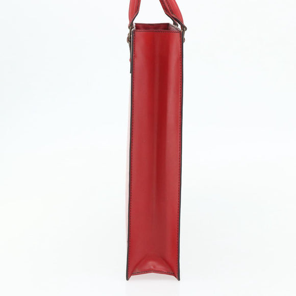 LOUIS VUITTON Epi Sac Plat Hand Bag Red M5274E LV Auth 176989
