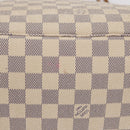 LOUIS VUITTON Damier Azur Neverfull MM Tote Bag N41605 LV Auth 176990-6