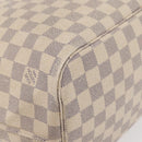 LOUIS VUITTON Damier Azur Neverfull MM Tote Bag N41605 LV Auth 176990-15