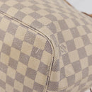 LOUIS VUITTON Damier Azur Neverfull MM Tote Bag N41605 LV Auth 176990-16