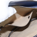 Chloe Pixy Shoulder Bag Leather Blue Gold Auth 176993A-22
