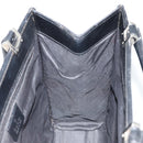 GUCCI GG Canvas Jackie Hand Bag Black Silver 002 1065 Auth 176994-19