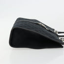 GUCCI GG Canvas Jackie Hand Bag Black Silver 002 1065 Auth 176994-3