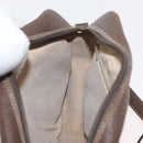 GUCCI GG Supreme Shoulder Bag PVC Beige Gold Auth 176997-20