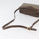 GUCCI GG Supreme Shoulder Bag PVC Beige Gold Auth 176997-7