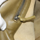BOTTEGA VENETA INTRECCIATO Hand Bag Leather Khaki 131673 Auth 177000-19