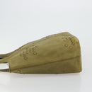 BOTTEGA VENETA INTRECCIATO Hand Bag Leather Khaki 131673 Auth 177000-4