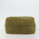 BOTTEGA VENETA INTRECCIATO Hand Bag Leather Khaki 131673 Auth 177000-5