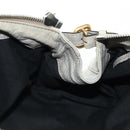 Chloe Paddington Hand Bag Leather Beige Gold Silver Auth 177003V-23
