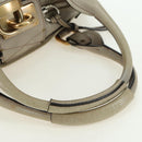 Chloe Paddington Hand Bag Leather Beige Gold Silver Auth 177003V-8