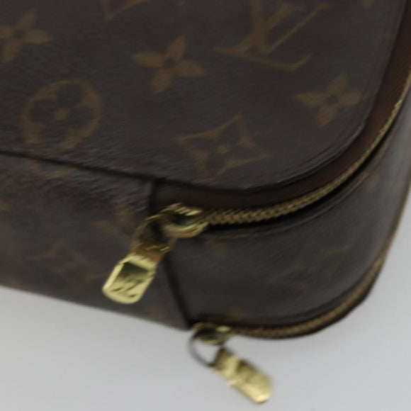 LOUIS VUITTON Monogram Trousse Brush PM Cosmetic Pouch M47510 LV Auth 177017