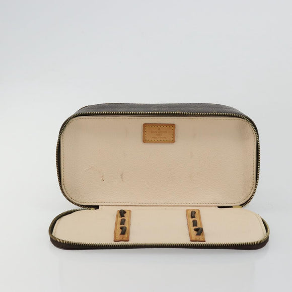 LOUIS VUITTON Monogram Trousse Brush PM Cosmetic Pouch M47510 LV Auth 177017