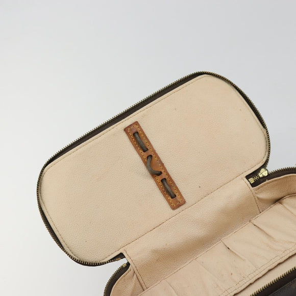 LOUIS VUITTON Monogram Trousse Brush PM Cosmetic Pouch M47510 LV Auth 177017