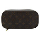 LOUIS VUITTON Monogram Trousse Brush PM Cosmetic Pouch M47510 LV Auth 177017-2