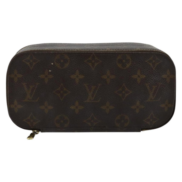 LOUIS VUITTON Monogram Trousse Brush PM Cosmetic Pouch M47510 LV Auth 177017