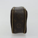 LOUIS VUITTON Monogram Trousse Brush PM Cosmetic Pouch M47510 LV Auth 177017-4