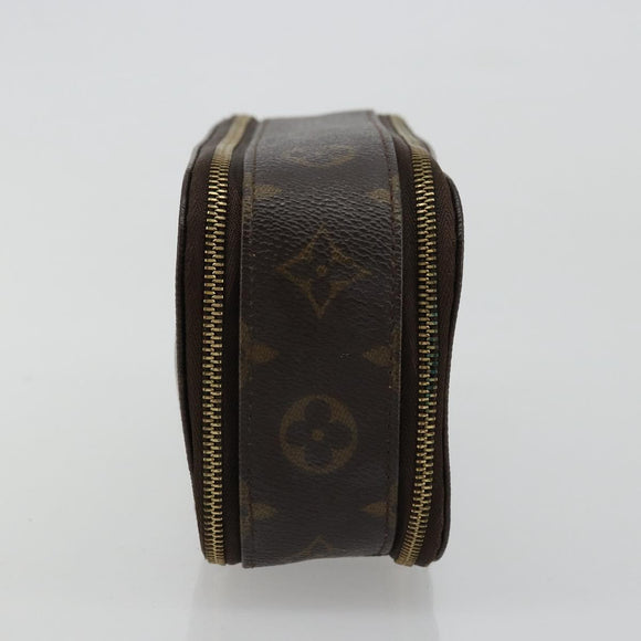 LOUIS VUITTON Monogram Trousse Brush PM Cosmetic Pouch M47510 LV Auth 177017