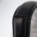Salvatore Ferragamo Gancini Hand Bag Leather 2way Black Gold Auth 177018-8