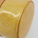 LOUIS VUITTON Monogram Vernis Bedford Hand Bag Beige M91006 LV Auth 177020-14