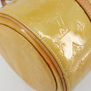 LOUIS VUITTON Monogram Vernis Bedford Hand Bag Beige M91006 LV Auth 177020-15
