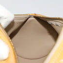 LOUIS VUITTON Monogram Vernis Bedford Hand Bag Beige M91006 LV Auth 177020-20