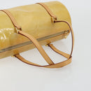 LOUIS VUITTON Monogram Vernis Bedford Hand Bag Beige M91006 LV Auth 177020-7