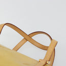 LOUIS VUITTON Monogram Vernis Bedford Hand Bag Beige M91006 LV Auth 177020-8