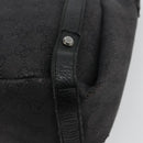 GUCCI GG Canvas Abbey Tote Bag Black Silver 293578 Auth 177025A-16