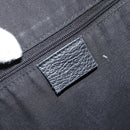 GUCCI GG Canvas Abbey Tote Bag Black Silver 293578 Auth 177025A-18