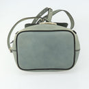 Chloe Fay Backpack Suede Leather 2way Gold Light green Auth 177032-11
