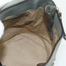 Chloe Fay Backpack Suede Leather 2way Gold Light green Auth 177032-20