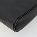 Christian Dior Honeycomb Canvas Shoulder Bag PVC Black Gold Auth 177040-15